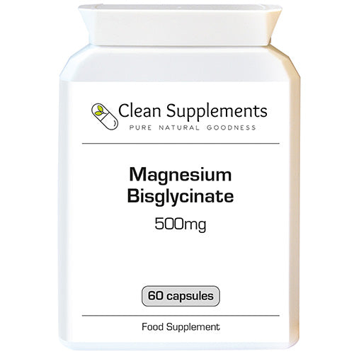 Magnesium Bisglycinate 500mg | Providing 100mg Elemental Magnesium