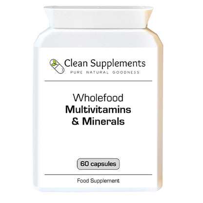 Wholefood Multivitamins & Minerals | No Synthetic Ingredients