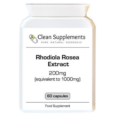 Rhodiola Rosea Extract | 1000mg Capsules | 3% Rosavins