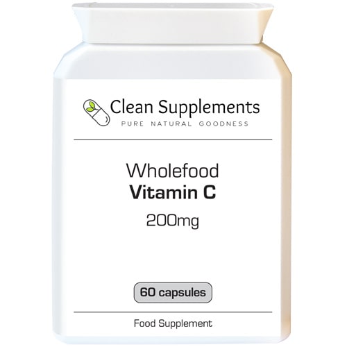 Wholefood Vitamin C | 200mg | Nothing synthetic